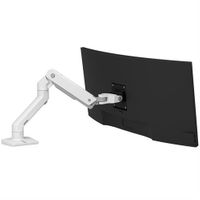 Ergotron HX Desk Monitor Arm, White - 45-475-216