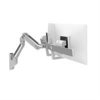 Ergotron HX Wall Dual Monitor Arm, Polished - 45-479-026