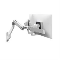 Ergotron HX Wall Dual Monitor Arm, White - 45-479-216