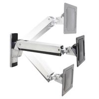 Ergotron ITV ARM, MID RANGE (35-70LBS), ERGOTRON VERSION, POLISHED - 45-304-026