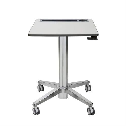 Ergotron LearnFit, Adjustable Standing Desk, Clear Anodized - 24-481-003