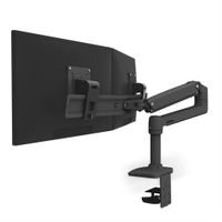 Ergotron LX Desk Dual Direct Arm, Matte Black - 45-489-224