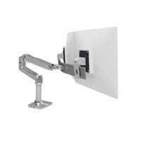 Ergotron LX Desk Dual Direct Arm, Polished - 45-489-026