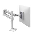 Ergotron LX Desk Mount LCD Monitor Arm, Tall Pole, Bright White Texture - 45-537-216
