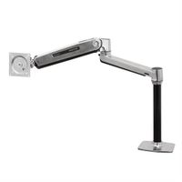 Ergotron LX HD Sit-Stand Desk Mount LCD Arm, Polished - 45-384-026
