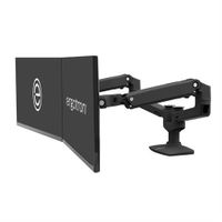 Ergotron LX SIDE BY SIDE DUAL ARM, MATTE BLACK - 45-245-224