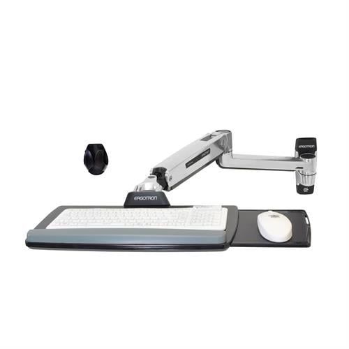 Ergotron LX Sit-Stand Keyboard Arm, POLISHED - 45-354-026