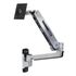 Ergotron LX Sit-Stand Wall Mount LCD Arm, Polished - 45-353-026