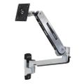 Ergotron LX Sit-Stand Wall Mount LCD Arm, Polished - 45-353-026