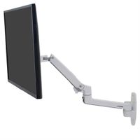 Ergotron LX Wall Mount LCD Arm, BRIGHT WHITE - 45-243-216