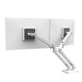 Ergotron MXV DESK DUAL MONITOR ARM (WHITE) - 45-496-216