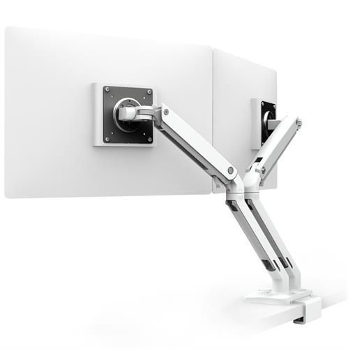 Ergotron MXV DESK DUAL MONITOR ARM WITH UNDER MOUNT CLAMP, BWT - 45-518-216