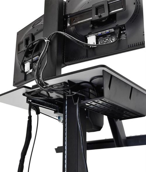 Ergotron WorkFit-C, Single HD Sit-Stand Workstation - 24-216-085