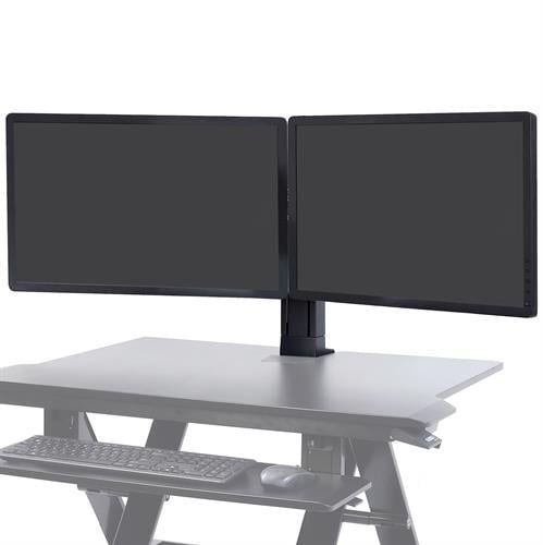 Ergotron WorkFit Dual Monitor Kit, Ergotron Black - 97-934-085