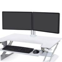 Ergotron WorkFit Dual Monitor Kit, White - 97-934-062