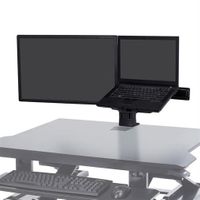 Ergotron WorkFit LCD & Laptop Kit, Ergotron Black - 97-933-085