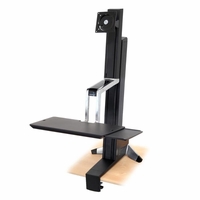 Ergotron WorkFit-S, Single LD Standing Desk Workstation - 33-342-200