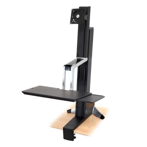 Ergotron WorkFit-S, Single LD Standing Desk Workstation - 33-342-200
