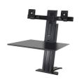 Ergotron WorkFit-SR, Dual Monitor, Black - 33-407-085