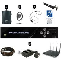 FM+ PRO System Package (4 R37 receivers, Dante & WAP) - FM-557-PRO-D-WAP
