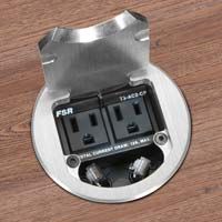 FSR T3-AC2-CP Table Box Includes: Power and Pull out Cables for Network