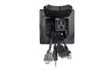 FSR T3-PC1DCP Table Box Includes: Power and Pulls out Cables for HDMI, VGA, Audio and Network