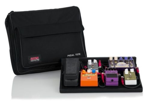 Gator Cases 16.5" X 12" Wood Pedal Board w/ Black Nylon Carry Bag - GPT-BLACK