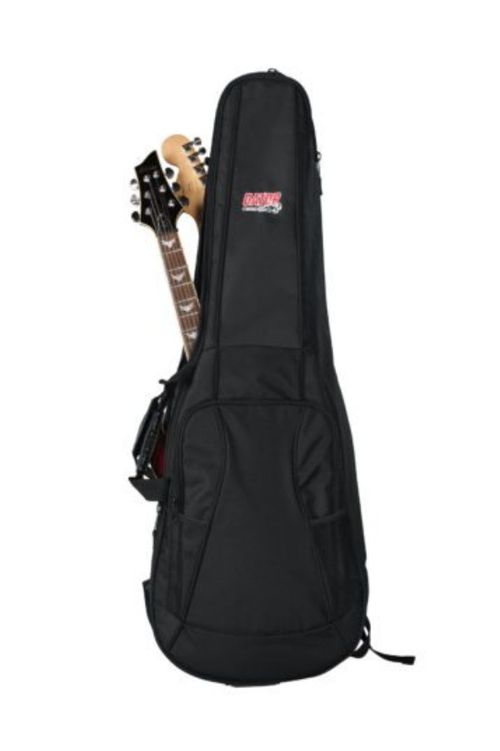 Gator Cases 4G Style gig bag for 2 electric guitars with adjustable backpack straps - GB-4G-ELECX2