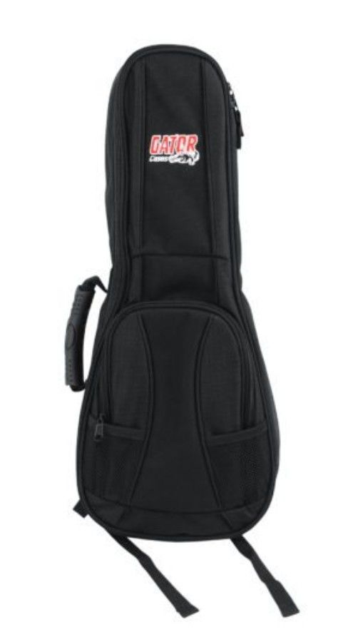 Gator Cases 4G Style gig bag for Soprano Style Ukulele with adjustable backpack straps - GB-4G-UKE SOP
