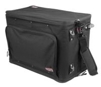 Gator Cases 4U Lightweight rolling rack bag with retractable tow handle, aluminum frame and PE reinforcement - GR-RACKBAG-4UW