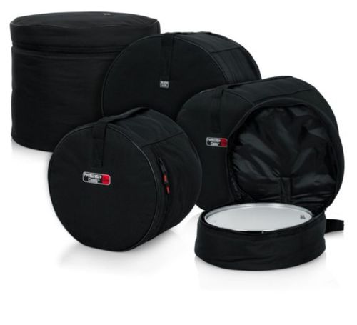 Gator Cases 5-Piece Set of Padded Nylon Bags for Fusion Drum Set: 22"X18", 10"X9", 12"X10", 16"X16", 14"X5.5" - GP-FUSION16