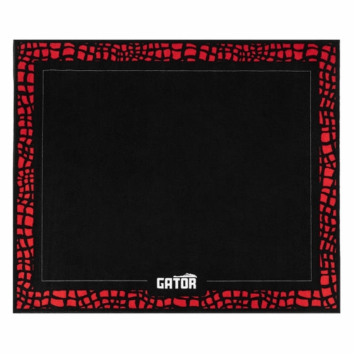 Gator Cases 78 x 66 Drum Rug - Black - GP-DRUMRUG-BK