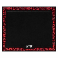 Gator Cases 78� x 66� Drum Rug - Black - GP-DRUMRUG-BK