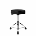Gator Cases Air Glide Drum Throne Saddle Seat - Black - GP-DTH-ASD-BK