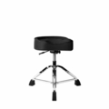 Gator Cases Air Glide Drum Throne Saddle Seat - Black - GP-DTH-ASD-BK