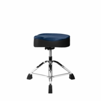 Gator Cases Air Glide Drum Throne Saddle Seat - Blue - GP-DTH-ASD-BL