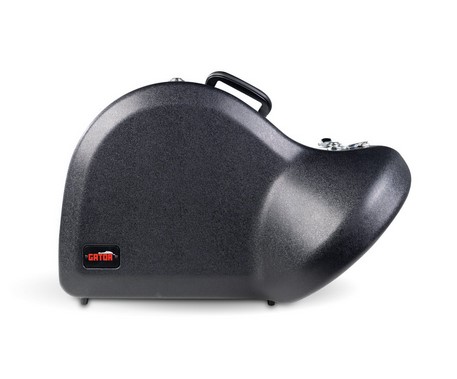 Gator Cases Andante Series Molded ABS Hardshell Case for Single or Double French Horn - GC-FRHORN-23