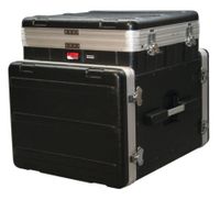 Gator Cases ATA Molded PE Pop-Up Console Rack; 10U Top; 8U Bottom - GRC-10X8 PU
