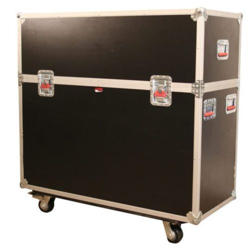 Gator Cases ATA Wood Flight Case w/ Hydraulic LCD Lift & Casters; Fits LCD & Plasma Screens Up to 55" - G-TOURLCDLIFT55