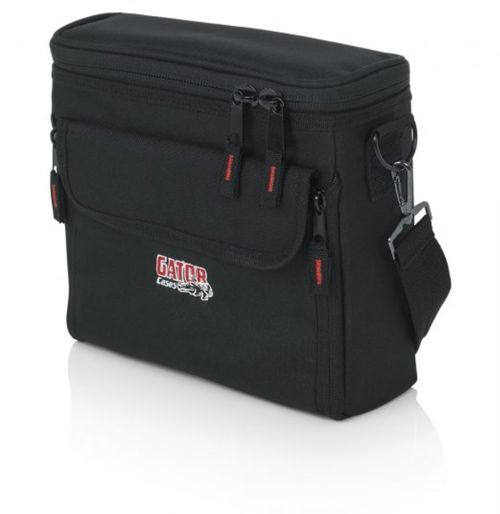 Gator Cases Bag to accommodate half rack wireless "In Ear" monitoring system. Storage for transmitter, ear buds, receiver body back, and power supply - G-IN EAR SYSTEM