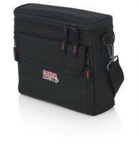 Gator Cases Bag to accommodate half rack wireless "In Ear" monitoring system. Storage for transmitter, ear buds, receiver body back, and power supply - G-IN EAR SYSTEM