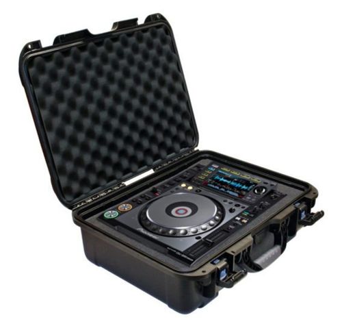 Gator Cases Black Waterproof Injection Molded Case with Custom Foam Insert for Pioneer CDJ-2000 or 2000 Nexus - G-CD2000-WP