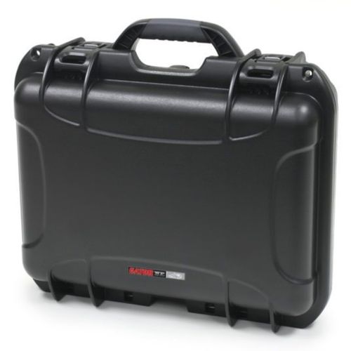 Gator Cases Black waterproof injection molded case with interior dimensions of 15" x 10.5" x 6.2". NO FOAM - GU-1510-06-WPNF