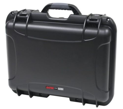 Gator Cases Black waterproof injection molded case with interior dimensions of 17" x 11.8" x 6.4". NO FOAM - GU-1711-06-WPNF