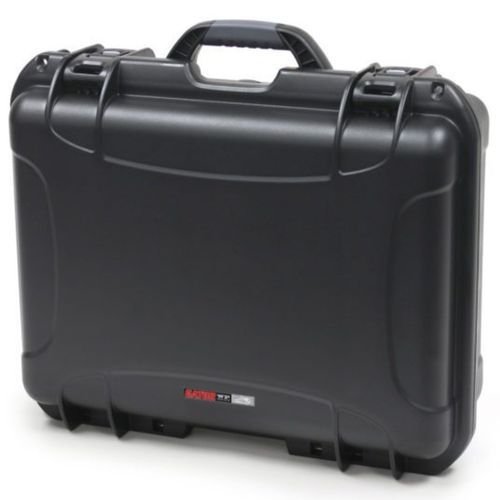 Gator Cases Black waterproof injection molded case with interior dimensions of 18" x 13" x 6.9". NO FOAM - GU-1813-06-WPNF