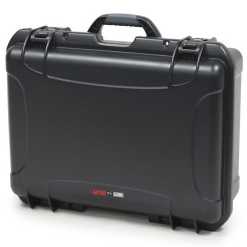 Gator Cases Black waterproof injection molded case with interior dimensions of 20" x 14" x 8". NO FOAM - GU-2014-08-WPNF
