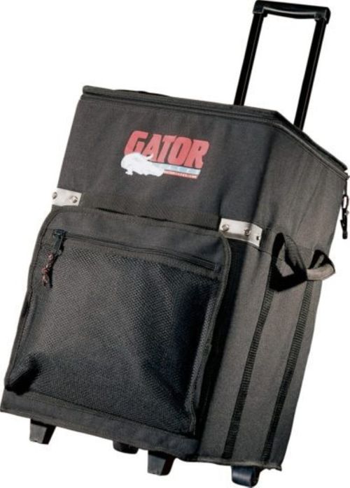 Gator Cases Cargo Case w/ Lift-Out Tray, Wheels, Retractable Handle; 13.5"X12.75"X14" Int. - GX-20