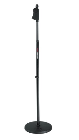 Gator Cases Deluxe 10? Round Base Mic Stand - GFW-MIC-1001