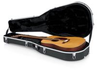 Gator Cases Deluxe Molded Case for 12-String Dreadnought Guitars - GC-DREAD-12