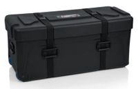 Gator Cases Deluxe Molded Drum Hardware Trap Case with Removable Tray and Heavy-duty Recessed Wheels - 36"X14"X16" - GP-TRAP-3614-16